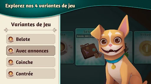 Belote.com - Belote et Coinche screenshot