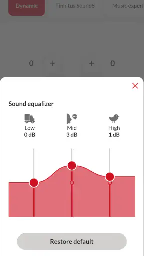 Bernafon App screenshot