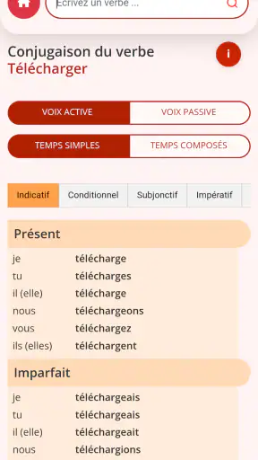 Bescherelle Conjugaison screenshot