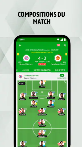 BeSoccer Résultats & Actu Foot screenshot