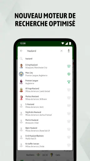BeSoccer Résultats & Actu Foot screenshot