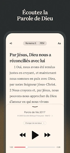 Bible + Audio en Français screenshot