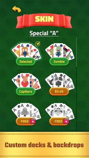 Big Card Solitaire screenshot