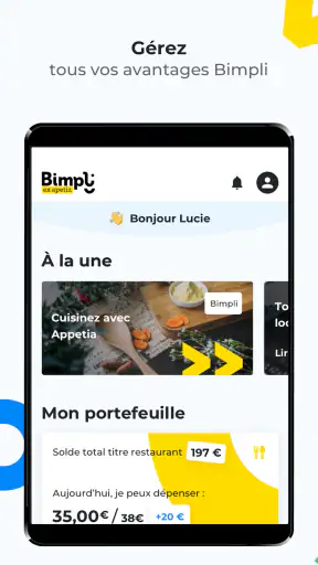 Bimpli (ex Apetiz) screenshot