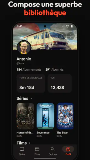 Bingers : séries et films screenshot