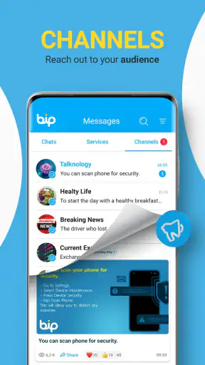 BiP - Messagerie, appel vidéo screenshot