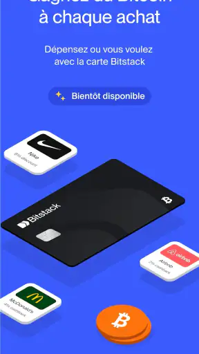Bitstack : Épargner en Bitcoin screenshot
