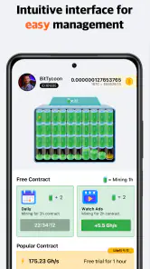 BitTycoon Lite : Minage de BTC screenshot