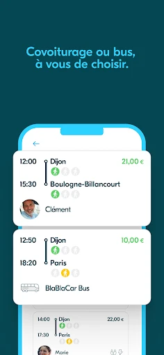 BlaBlaCar : Covoiturage et Bus screenshot
