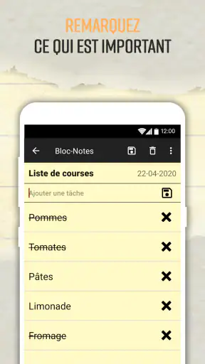 Bloc-notes – Notes et listes screenshot