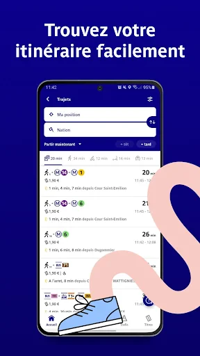 Bonjour RATP screenshot