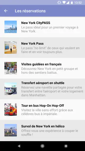 Bons Plans Voyage New York screenshot