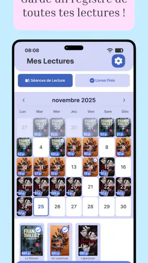 Book Nova : Suivi de Lecture screenshot