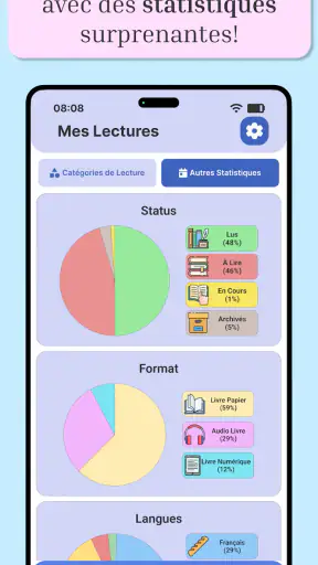 Book Nova : Suivi de Lecture screenshot