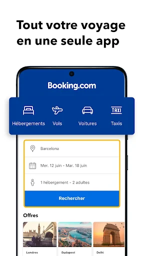 Booking.com: Hôtels et voyage screenshot