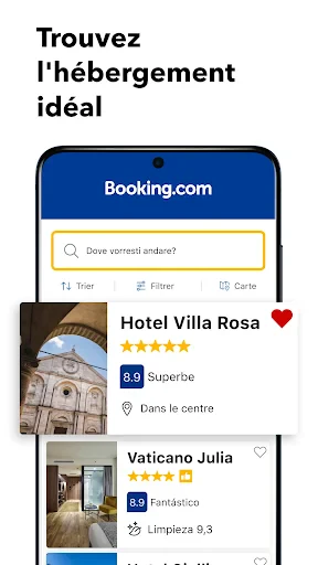 Booking.com: Hôtels et voyage screenshot