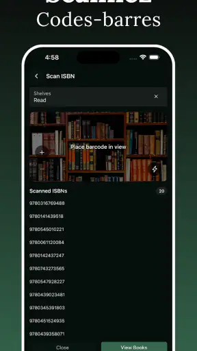 BookPine: Suivi de Lecture screenshot