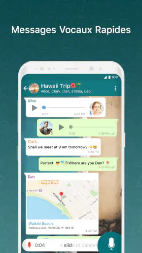 BOTIM appels vidéo screenshot