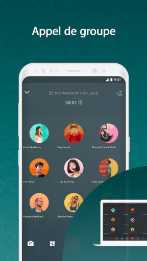 BOTIM appels vidéo screenshot