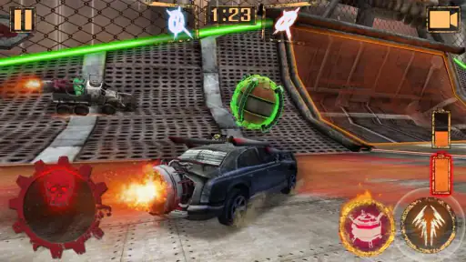 Boule de fusée Rocket Car Ball screenshot