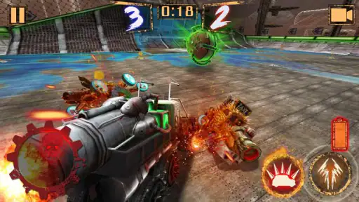 Boule de fusée Rocket Car Ball screenshot