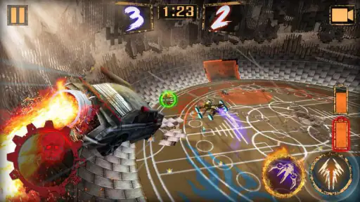 Boule de fusée Rocket Car Ball screenshot