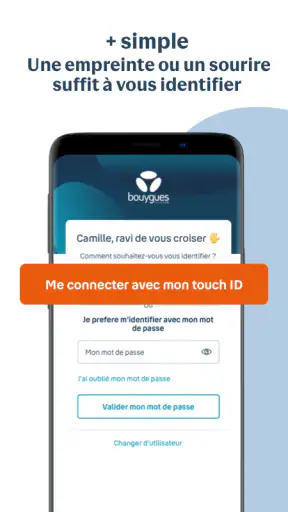 Bouygues Telecom screenshot