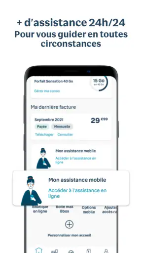 Bouygues Telecom screenshot