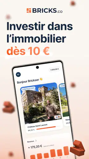 BRICKS : Immobilier & Épargne screenshot