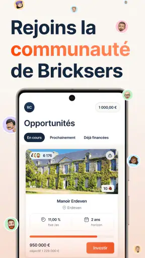 BRICKS : Immobilier & Épargne screenshot