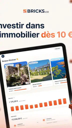 BRICKS : Immobilier & Épargne screenshot