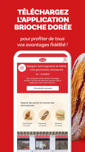 Brioche Dorée - L’app fidélité screenshot
