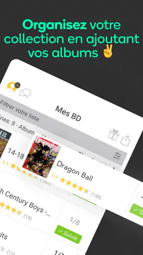 Bubble BD Comics Mangas screenshot