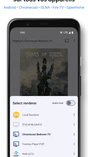 BubbleUPnP DLNA/Chromecast screenshot