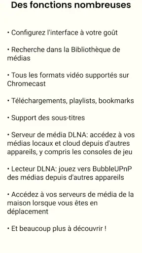 BubbleUPnP DLNA/Chromecast screenshot