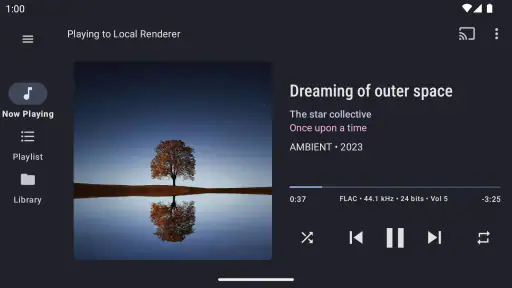BubbleUPnP DLNA/Chromecast screenshot