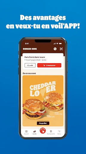 BURGER KING France screenshot