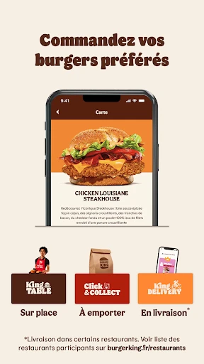 BURGER KING France screenshot