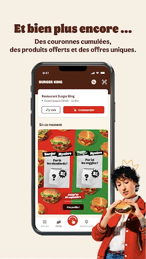 BURGER KING France screenshot