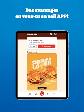 BURGER KING France screenshot