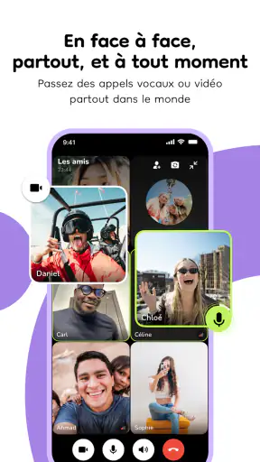 buz - voice connects screenshot