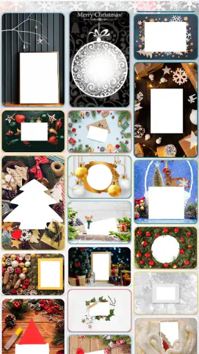 Cadres photo de Noël screenshot