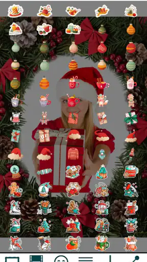 Cadres photo de Noël screenshot