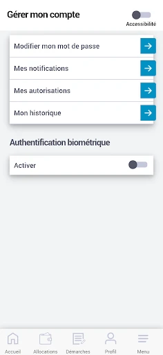 Caf - Mon Compte screenshot
