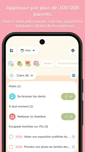 Plan corvées: Family Rewards screenshot