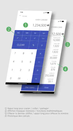 Calculatrice screenshot