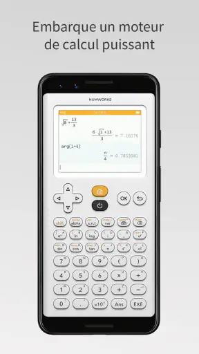 Calculatrice NumWorks screenshot