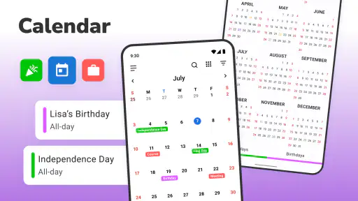 Calendar 2026: Simple Calendar screenshot
