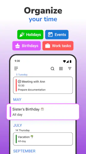 Calendar 2026: Simple Calendar screenshot