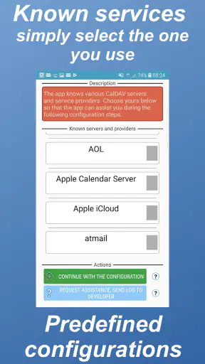 CalendarSync - CalDAV and more screenshot